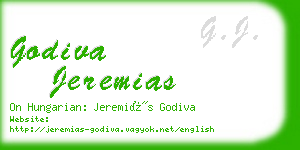 godiva jeremias business card